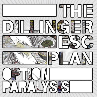 The Dillinger Escape Plan - Option Paralysis (Season Of Mist, SOM 200LP2) • LP • Red / Blue Marbled White • Limited Edition, Reissue