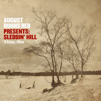 August Burns Red - Sleddin' Hill: A Holiday Album (Solid State, TNV78543) • 2x12" • White & Red Pinwheel [Candy Cane], 10 Year Anniversary Edition • Deluxe Edition, Reissue