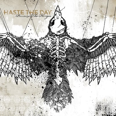 Haste The Day - Pressure The Hinges (Solid State Records, TNV71671) • 2xLP • Brown Translucent Moon Phase With White Circles And Swamp Green Splatter • Reissue, Remastered