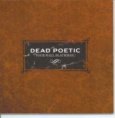 Dead Poetic - Four Wall Blackmail (Solid State Records, TNV38866) • LP • Oxblood/Black/White Swirl • Limited Edition