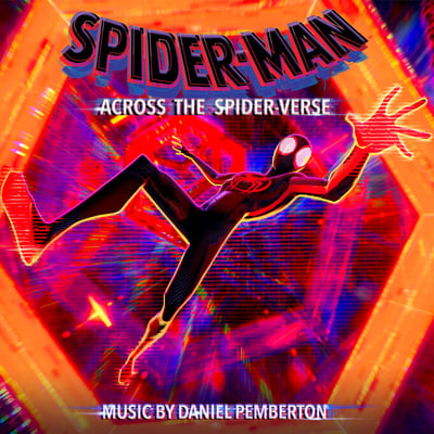 Daniel Pemberton - Spider-Man: Across The Spider-Verse (Original Score) (Sony Classical, 19658846171) • 2xLP • Red Marble / Orange Marble