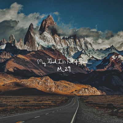 My God, it's full of stars - M29 (Spartan Records, SPAR031) • 10" • Blue w/White Haze