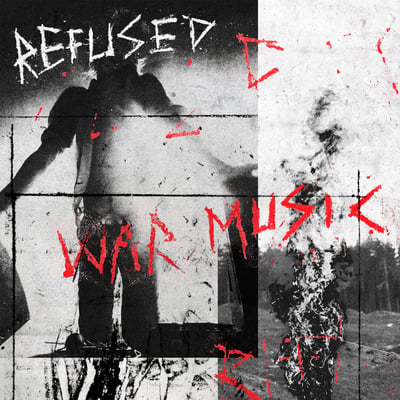 Refused - War Music (Spinefarm Records, 2508111761) • LP • Red & Black Starburst • Limited Edition