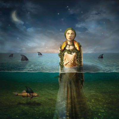 The Bled - Found In The Flood (Staple Records, WH38) • LP • Turquoise • Limited Edition, Reissue