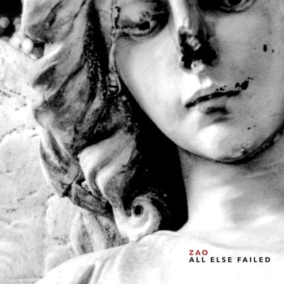 ZAO - All Else Failed (Steadfast Records, SFR014) • LP • Grey Opaque Marble • Limited Edition, Reissue, Remastered