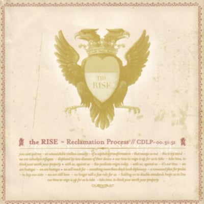 The Rise - Reclamation Process (The Audacious Art Experiment, AUD07) • LP • White/Pink Swirl