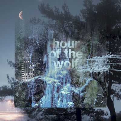 Hour Of The Wolf - Decompositions Vol. 1 (Think Fast! Records, TFR046) • LP • Blue Clear w/ Dark Blue Swirl