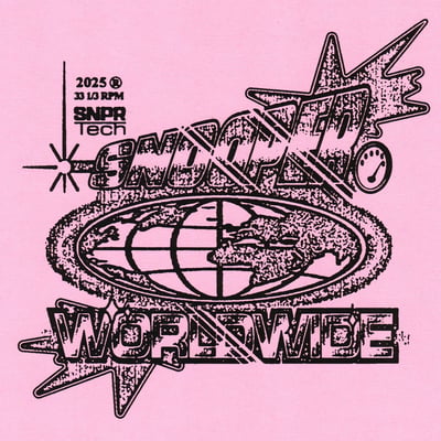 Snooper - Worldwide (Third Man Records, TMR-1095) • LP • Pom Pom [Pink]