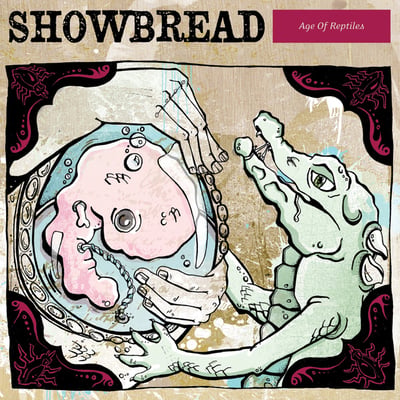 Showbread - Age Of Reptiles (Tooth & Nail Records, TND52478) • LP • Cloudy Purple