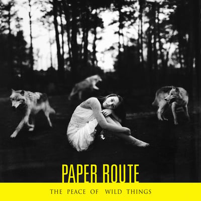 Paper Route - The Peace Of Wild Things (Tree Of Hearts Records, PRT-777) • LP • Black & Yellow Split