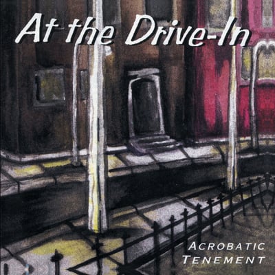At The Drive-In - Acrobatic Tenement (Twenty-First Chapter, TFC002) • LP • Red Translucent • Reissue, Limited Edition
