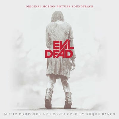 Roque Baños - Evil Dead - Original Motion Picture Soundtrack (Unseen Forces, UF009) • 2xLP • Orange Splatter / Yellow Translucent Splatter • Limited Edition