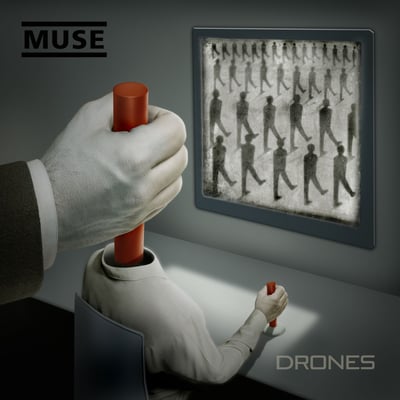 Muse - Drones (Warner Records, 0825646121229) • 2xLP