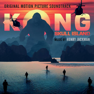 Henry Jackman - Kong Skull Island (Original Motion Picture Soundtrack) (Waxwork Records, WW041) • 2xLP • Orange With Black Swirl [Lava], Gatefold • M/M