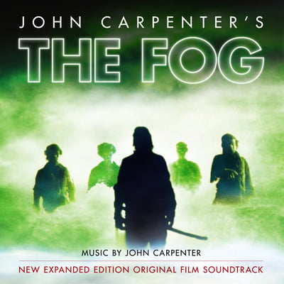 John Carpenter - The Fog (Original Motion Picture Soundtrack) (Waxwork Records, WW067) • 2xLP • White With Blue / Green Swirl • Limited Edition, Reissue