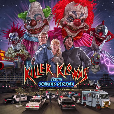 John Massari - Killer Klowns From Outer Space (Waxwork Records, WW116) • 2xLP • "Klownzilla" Pinwheel / "Klownzilla" Pinwheel