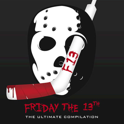 Harry Manfredini - Friday The 13th (Original Motion Picture Score) (Waxwork Records, WW13) • LP • "Blood Red & Black" Swirl • Limited Edition, Reissue, Repress
