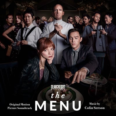 Colin Stetson - The Menu (Original Motion Picture Soundtrack) (Waxwork Records, WW174) • LP • Green Cloudy w/ Black, Purple & Orange Splatter • Deluxe Edition