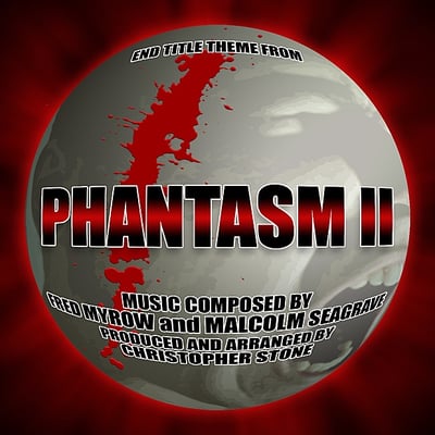 Fred Myrow And Malcolm Seagrave - Phantasm (Waxwork Records, WW207) • 3xLP • Orange & Silver Swirl / Green & Silver Swirl / Blue & Silver Swirl • Reissue, Remastered