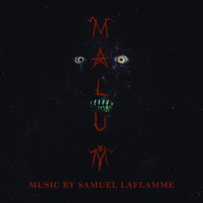 Samuel Laflamme - Malum (Original Motion Picture Music) (Waxwork Records, WW186) • 2xLP • Clear Translucent With Black Smoke, Red Blob, And White Splatter [Ritual And Blood], 180 Gram