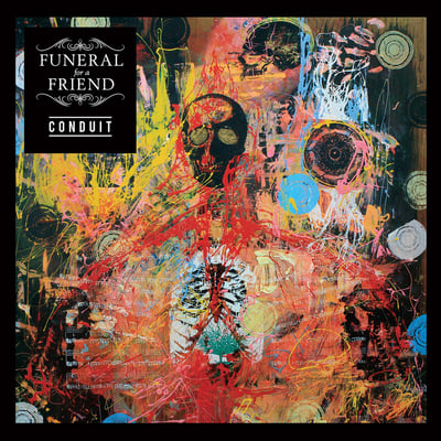 Funeral For A Friend - Conduit (Distiller Records, DTLBM010V) • LP • Clear, Multi-Coloured Splash • Limited Edition