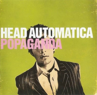 Head Automatica - Popaganda (Headphone Records, HDPNH002) • 2xLP • Pink w/Silver Swirl • Limited Edition, Reissue, Remastered