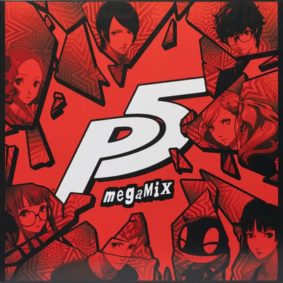 Atlus Sound Team - Persona 5 Megamix (Iam8bit, 8BIT-8231-1) • LP • Red with Black Splatter Vinyl • Special Edition