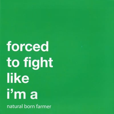 Glassjaw - Natural Born Farmer (Not On Label, GJ90) • 7" • Repress