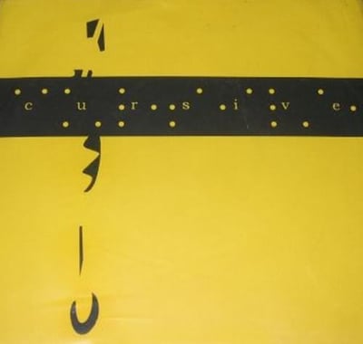 Cursive - The Disruption (Saddle Creek, LBJ-10) • 7" • Repress