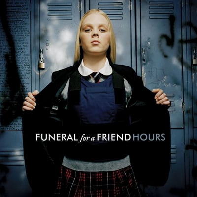 Funeral For A Friend - Hours (Slam Dunk, SLAMD070) • LP • Clear w/Black & White Splatter • Limited Edition