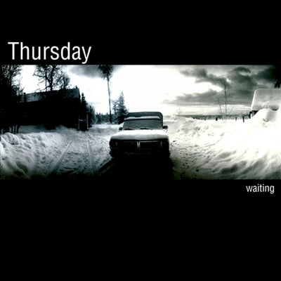 Thursday - Waiting (Velocity Records, VEL048) • LP • Tri Color Pie Slice (Clear/Black/Grey) • Limited Edition