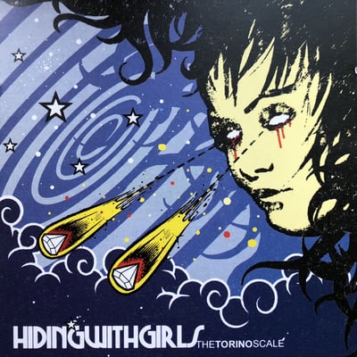 Hiding With Girls - The Stars Cascade (Alaska Recordings, snow001) • 7" • Orange • Limited Edition