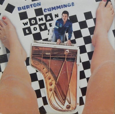 Burton Cummings - Woman Love (Epic, XPEC 80040) • LP
