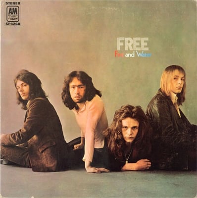 Free - Fire and Water (A&M Records, SP 4268) • LP
