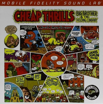 Big Brother & The Holding Company - Cheap Thrills (Columbia, KCS 9700) • LP • Terre Haute Pressing, Gatefold