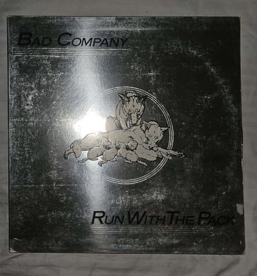 Bad Company - Run With The Pack (Swan Song, SS 8415) • LP • Shelley Products Pressing, Gatefold Sleeve