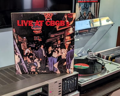 Various - Live at CBGB's - The Home of Underground Rock (Atlantic, SD 2-508) • 2xLP
