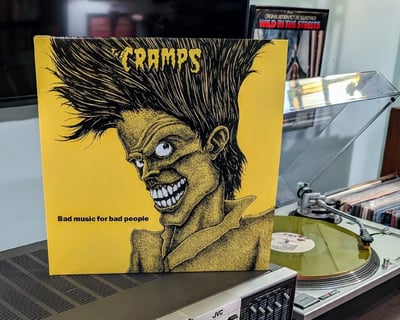 Cramps, The - Bad Music for Bad People (I.R.S. Records, 602478346491) • LP • Goo Goo Muck Green • Reissue • RSD Essentials