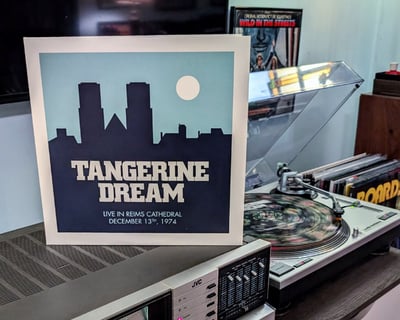 Tangerine Dream - Live In Reims Cathedral December 13th, 1974 (Culture Factory, 783 265) • 2xLP • 1st press • Picture Disc • Limited Edition, Record Store Day, Picture Disc