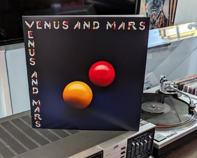 Wings - Venus and Mars (Capitol Records, 6592066) • LP • Anniversary Edition, Reissue, Remastered • 50th Anniversary, Half-Speed Mastering