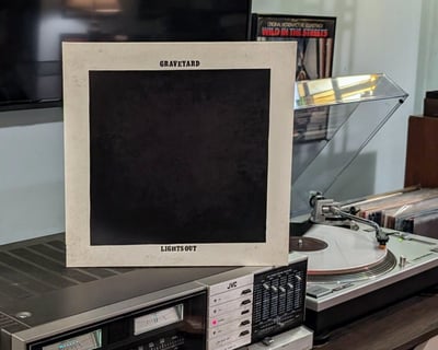 Graveyard - Lights Out (Nuclear Blast, NB 2963-1) • LP • Black/White Split • Repress, 180 Gram, Limited Edition