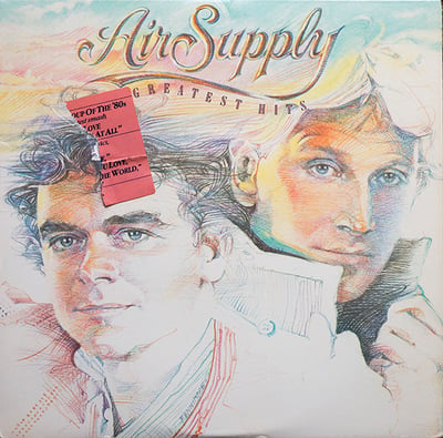 Air Supply - Greatest Hits (Arista, AL8-8024) • LP • NM/NM • US