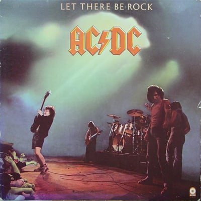 AC/DC - Let There Be Rock (ATCO Records, SD 36-151) • LP • Specialty press • VG+/VG+ • US
