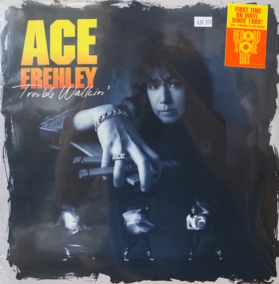 Ace Frehley - Trouble Walkin’ (eOne, EOM-LP-46314) • 2xLP • Yellow/Orange • NM/NM • Record Store Day, Reissue • US