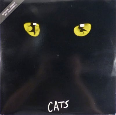 Andrew Lloyd Webber - Cats: Original London Cast Recording (Geffen Records, 2GHS 2017) • 2xLP • Winchester Pressing, Gatefold • F/G+ • US