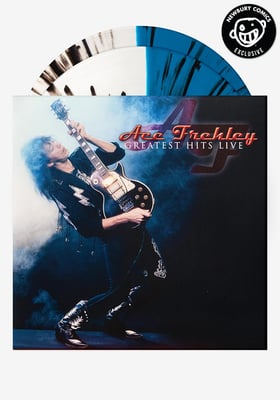 Ace Frehley - Greatest Hits Live (Megaforce Records, 020286234395) • 2xLP • Blue, White, & Black Splatter • NM/NM • Limited Edition • US