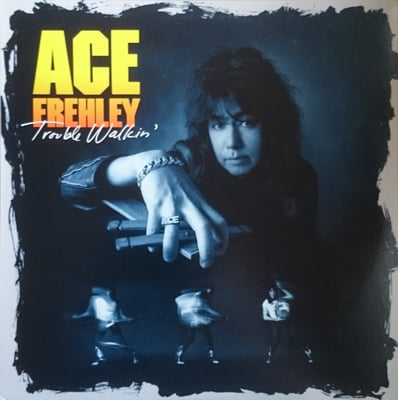 Ace Frehley - Trouble Walkin' (Megaforce Records, 82042-1) • LP • Specialty Pressing • VG/VG • US