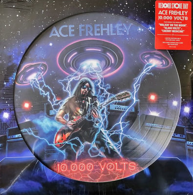 Ace Frehley - 10,000 Volts (MNRK Heavy, MNK-LP-440288) • LP • 180g • NM/NM • Record Store Day, Limited Edition, Picture Disc, Reissue • US