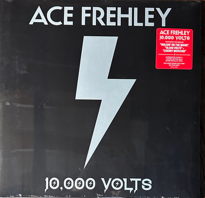 Ace Frehley - 10,000 Volts (MNRK Heavy, MNK-LP-440300) • LP • Silver Metallic, 180g • NM/NM • Limited Edition • US