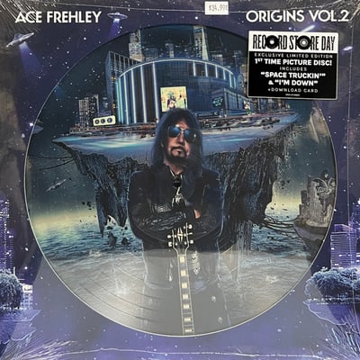 Ace Frehley - Origins Vol. 2 (MNRK Heavy, MNK-LP-46805) • LP • NM/NM • Record Store Day, Limited Edition, Picture Disc, Reissue • US, Canada, Europe